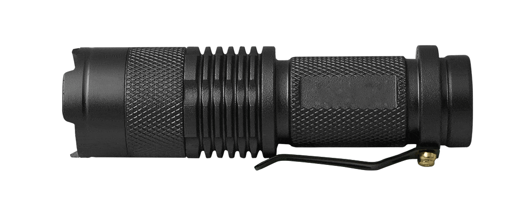 mini tactical flashlight zoom