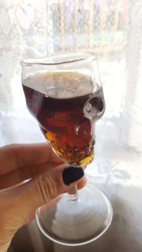 Skull Crystal Wine Glass photo review