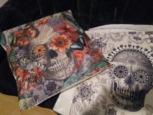 Skull Cushion Pillow Covers photo review